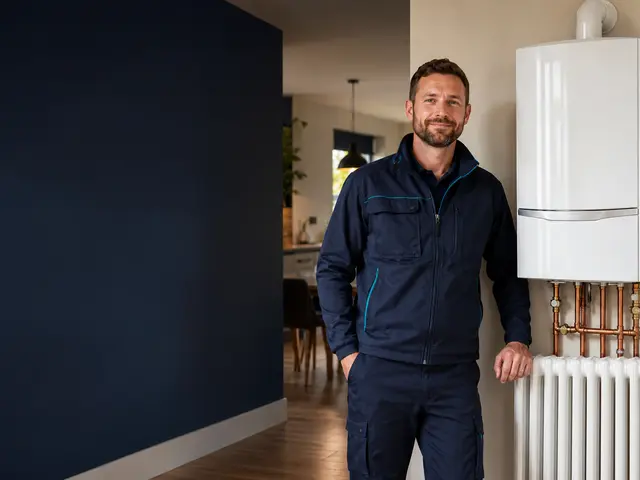 Modern heating business website redesign